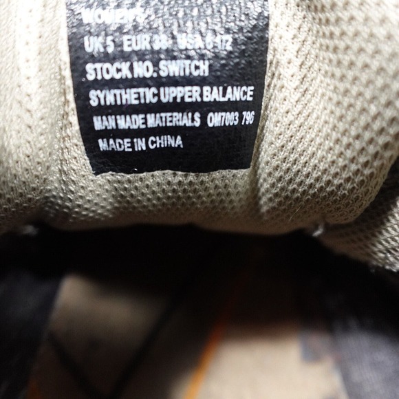 Asolo Shoes Womens 6.5 Blue Tan Red Switch Trail Running Outdoor Camping Hiking - Picture 14 of 14